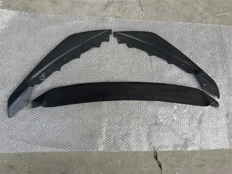 F-TYPE Modified Big Enclosure SVR Front Bumper Front Enclosure Carbon Fiber Front Lip Three Piece Set